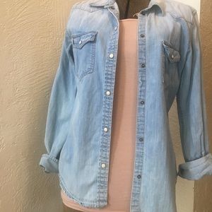 Womens denim shirt